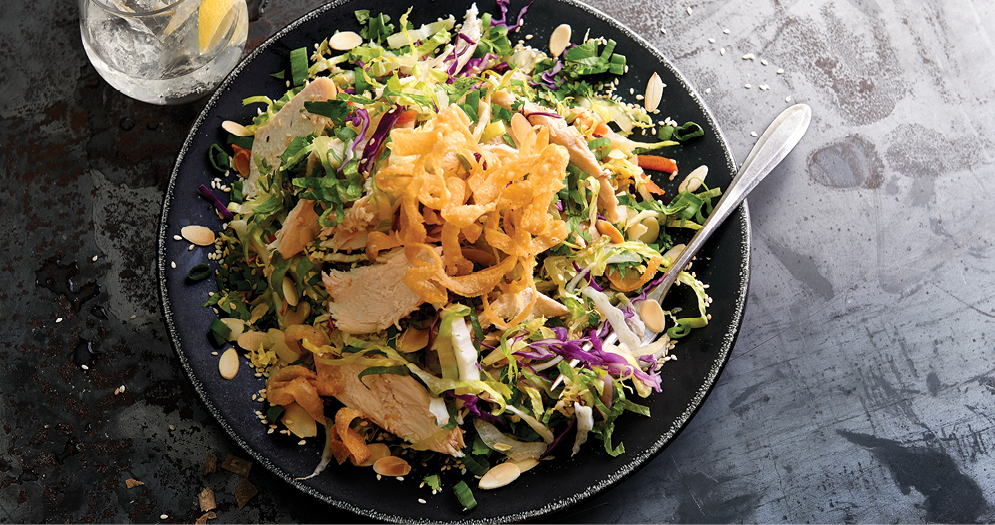 Salad at Claim Jumper Laughlin