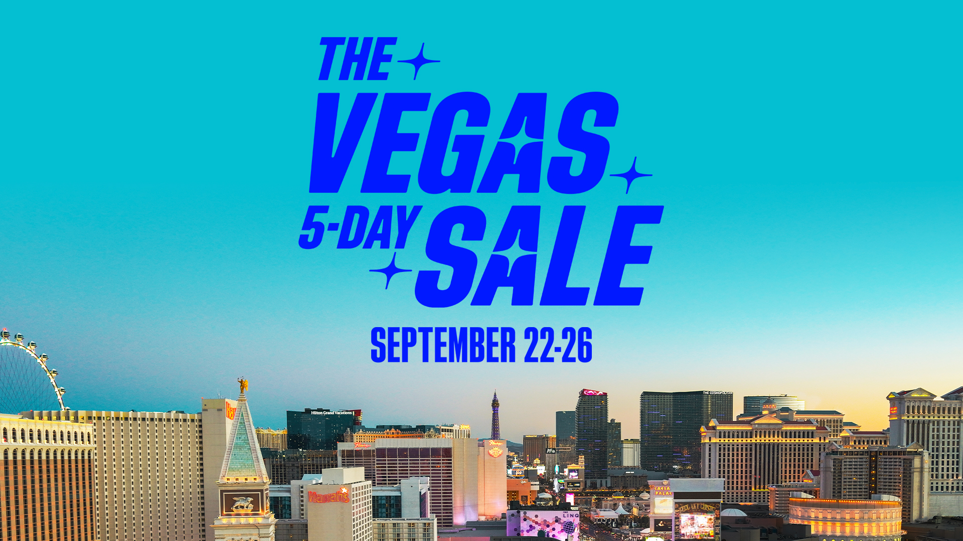 Vegas 5 Day Sale