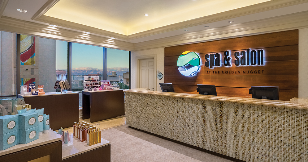 Golden Nugget Spa Entrance