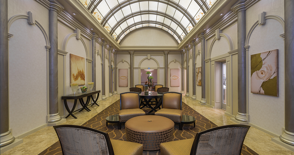 Golden Nugget Spa Foyer