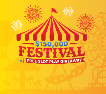 $150,000 Festival of Free Slot Play Giveaway