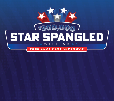 $300,000 Star Spangled Weekend Free Slot Play Giveaway