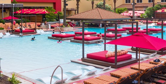 H20 Pool Daybed Rush Tower