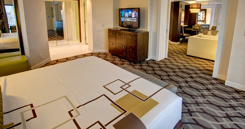 One Bedroom Suite - View of the main room
