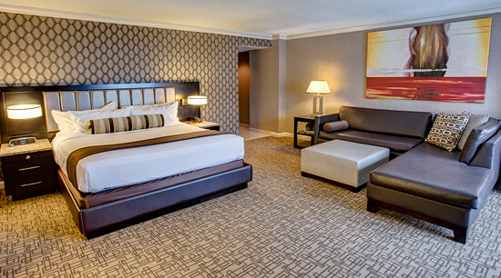 One king bed suite