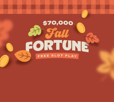 $70,000 Fall Fortune Free Slot Play Giveaway