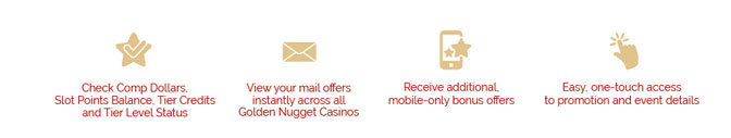 Golden Nugget Mobile App Highlights