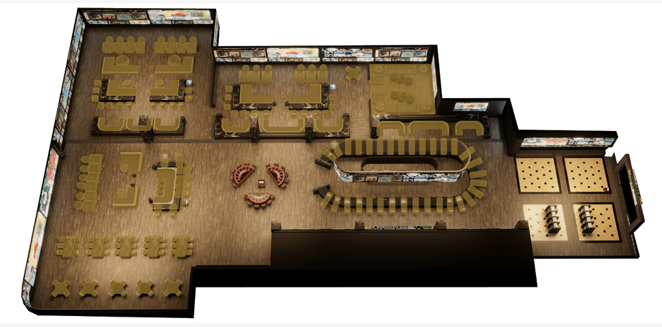 DraftKings Seating Map