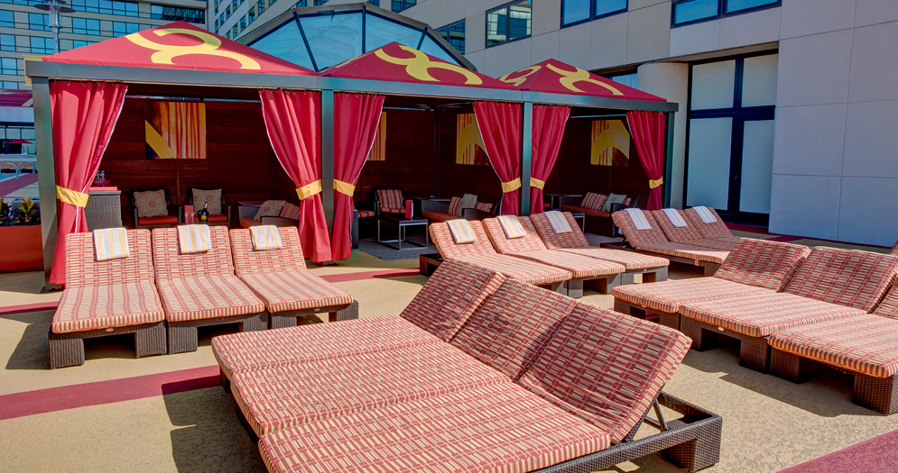 Pool Cabanas