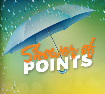 Shower of Points Multiplier