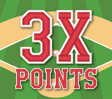 3x points