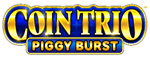 Coin Trio Piggy Burst Logo