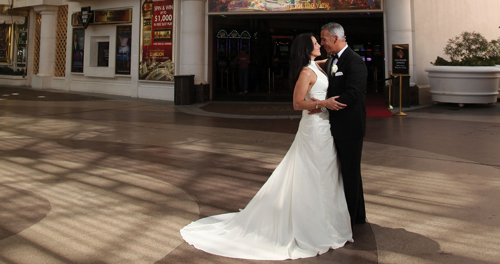 Fremont Street Wedding