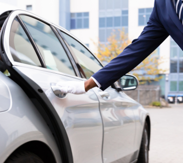 Free valet parking 