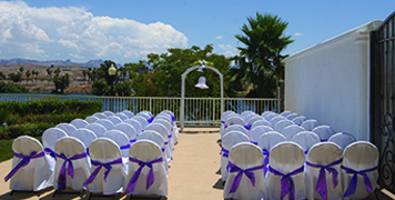 Golden Nugget Laughlin Wedding Set Up